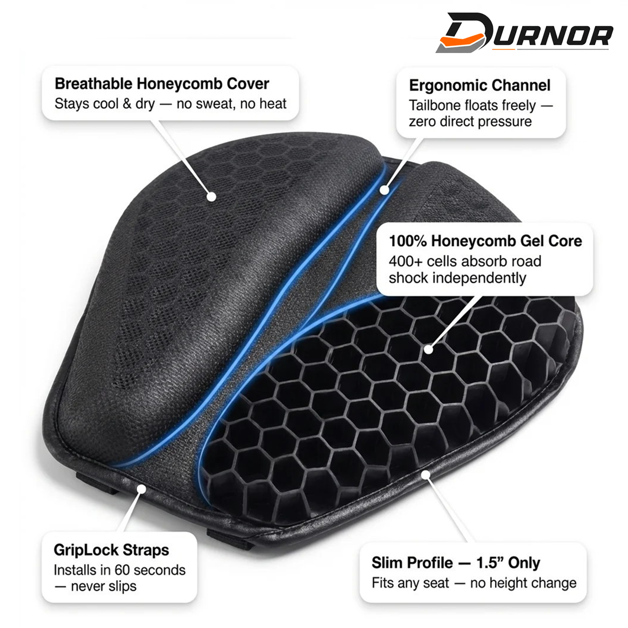 Durnor - Pressure Relief Rider Cushion UK