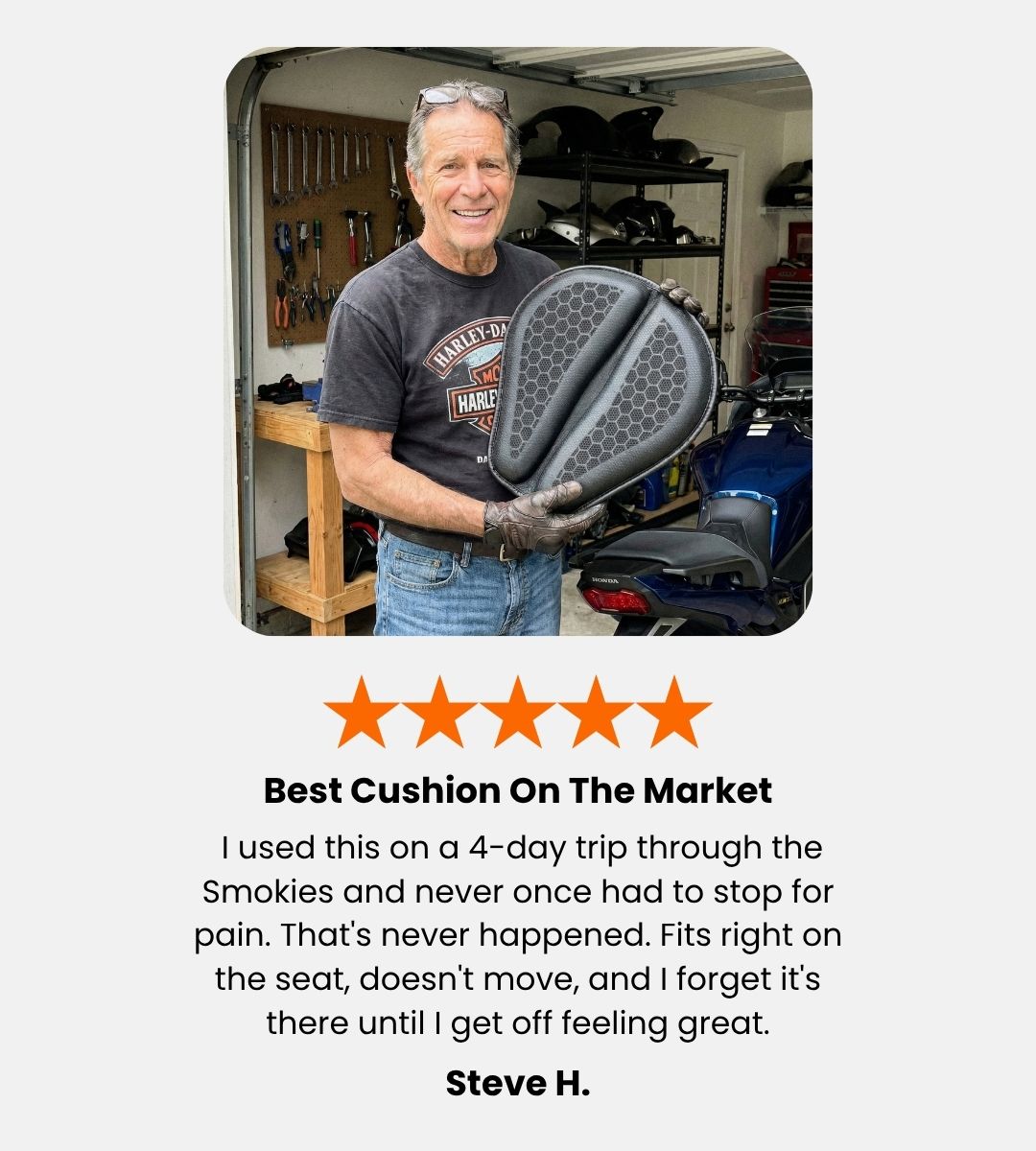 Long Distance Seat Cushion