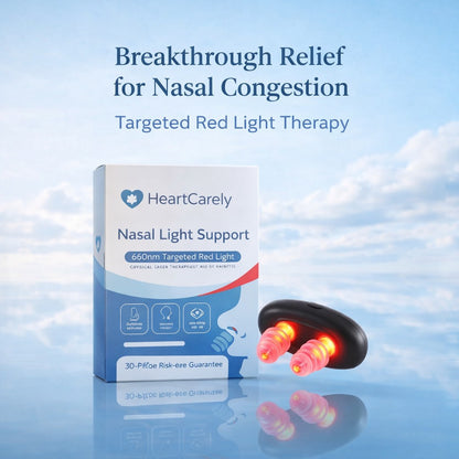 HeartCarely™-Red Light Nasal Congestion Relief