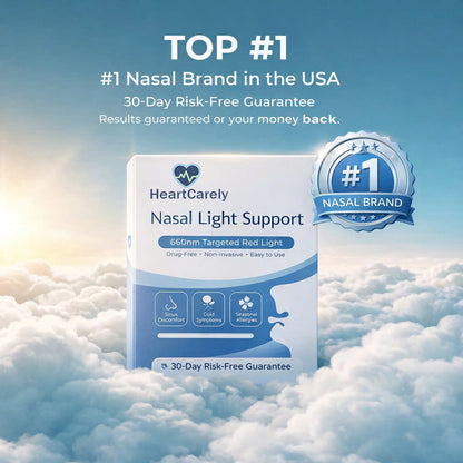 HeartCarely™-Red Light Nasal Congestion Relief