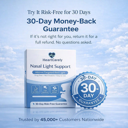 HeartCarely™-Red Light Nasal Congestion Relief
